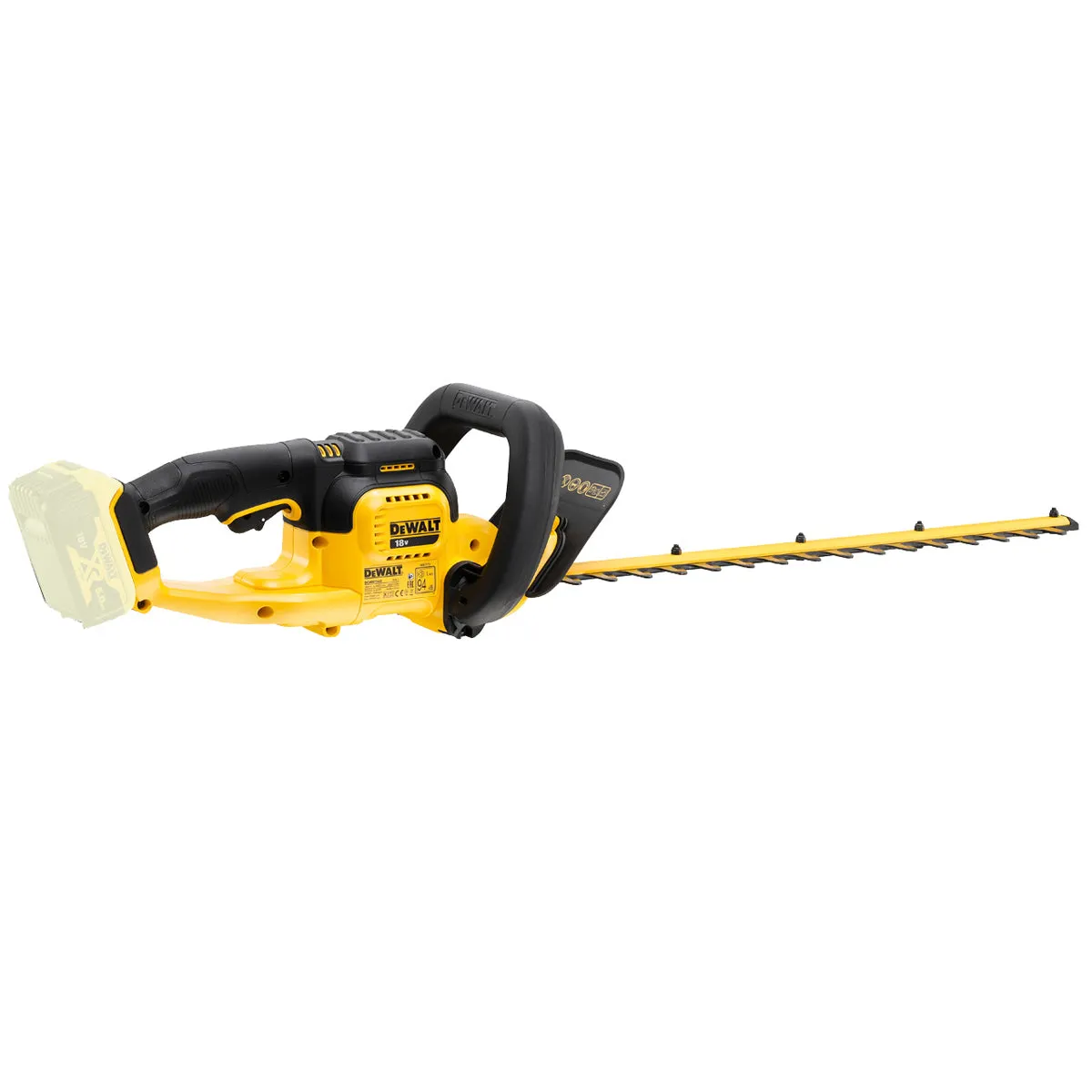 DeWalt DCMHT563N 18V XR 550mm Hedge Trimmer with 1 x 4.0Ah Battery & Charger