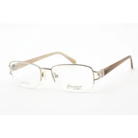 Emozioni EM 4388 Eyeglasses LIGHT GOLD/Clear demo lens