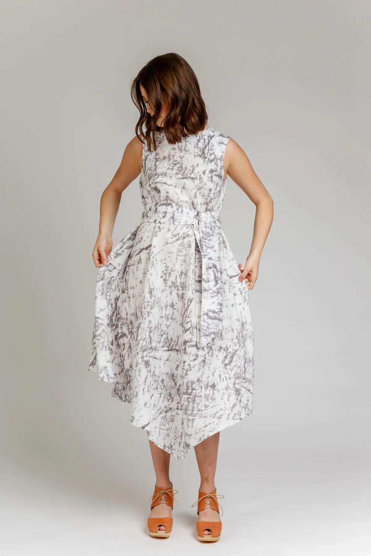 Floreat Dress and Top Sewing Pattern by Megan Nielsen