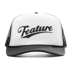 Frew Trucker Hat - Black/White