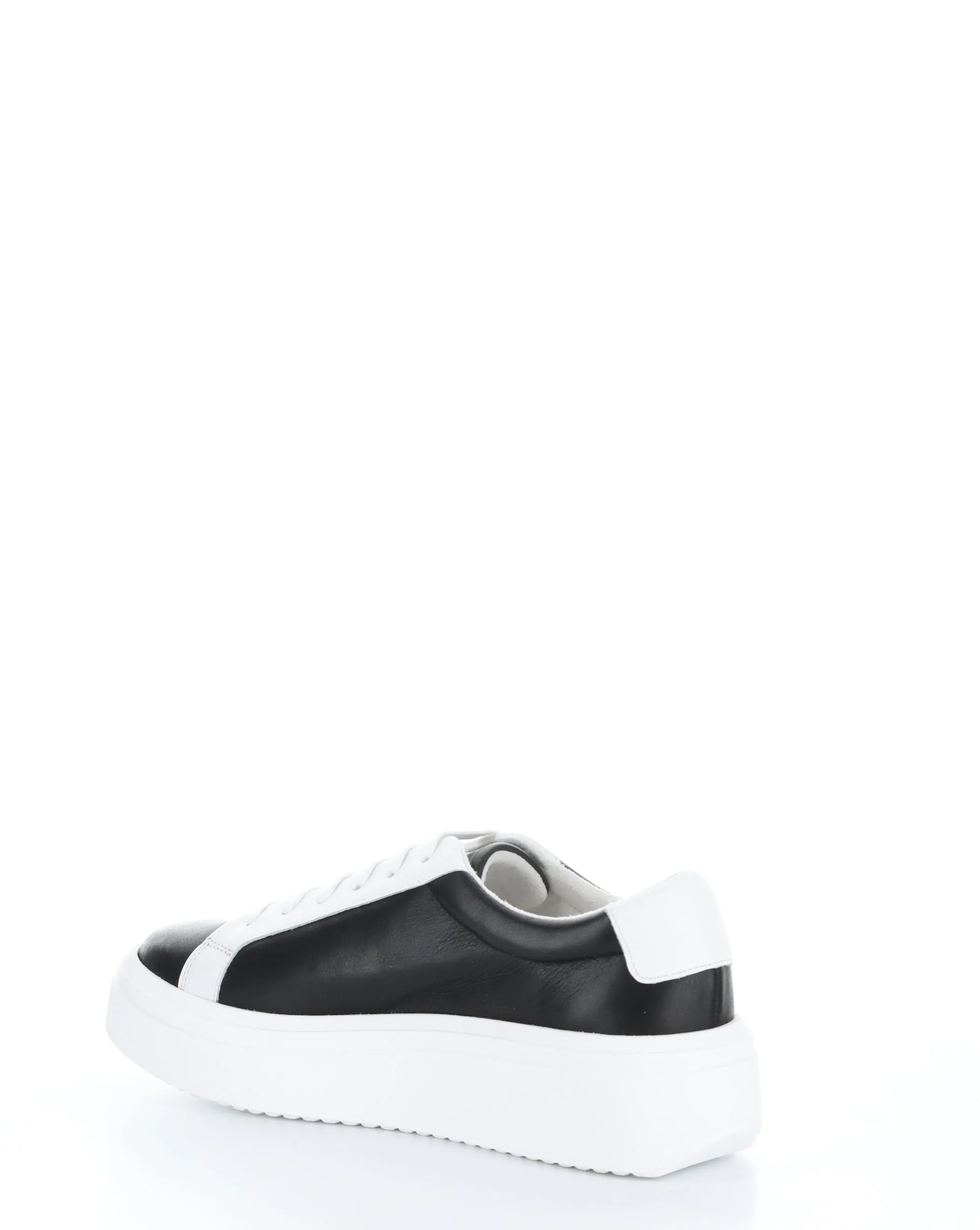 FUZI BLACK/WHITE Lace-up Shoes