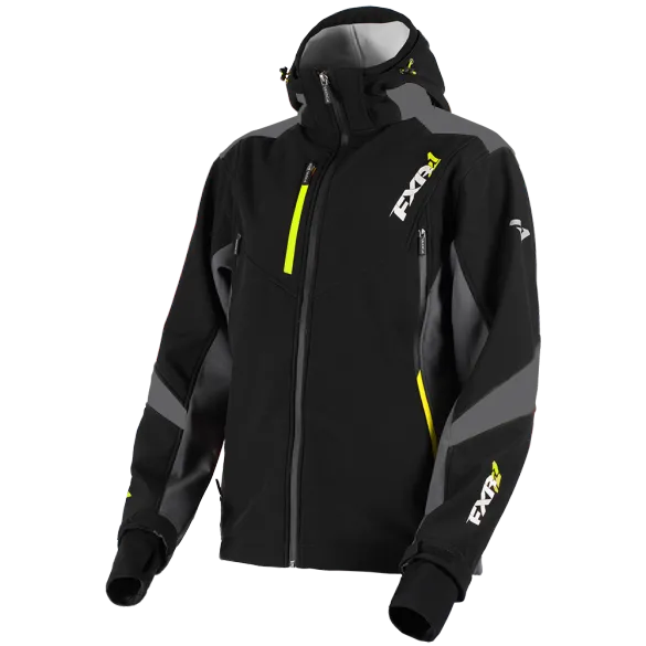 FXR Renegade Softshell Black/Char/HiVis