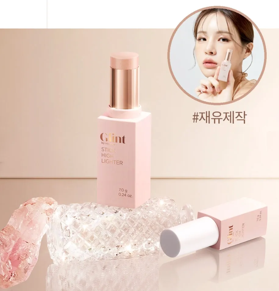 Glint X JEYU Stick Highlighter 02 Milky Moon 7g Facial Glow Shimmer Makeup Beauty Cosmetics