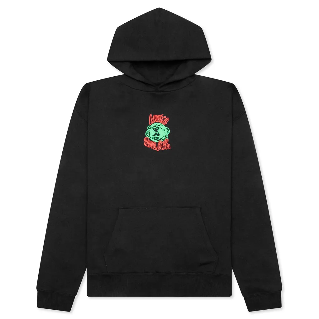 Globe Hoodie - Black