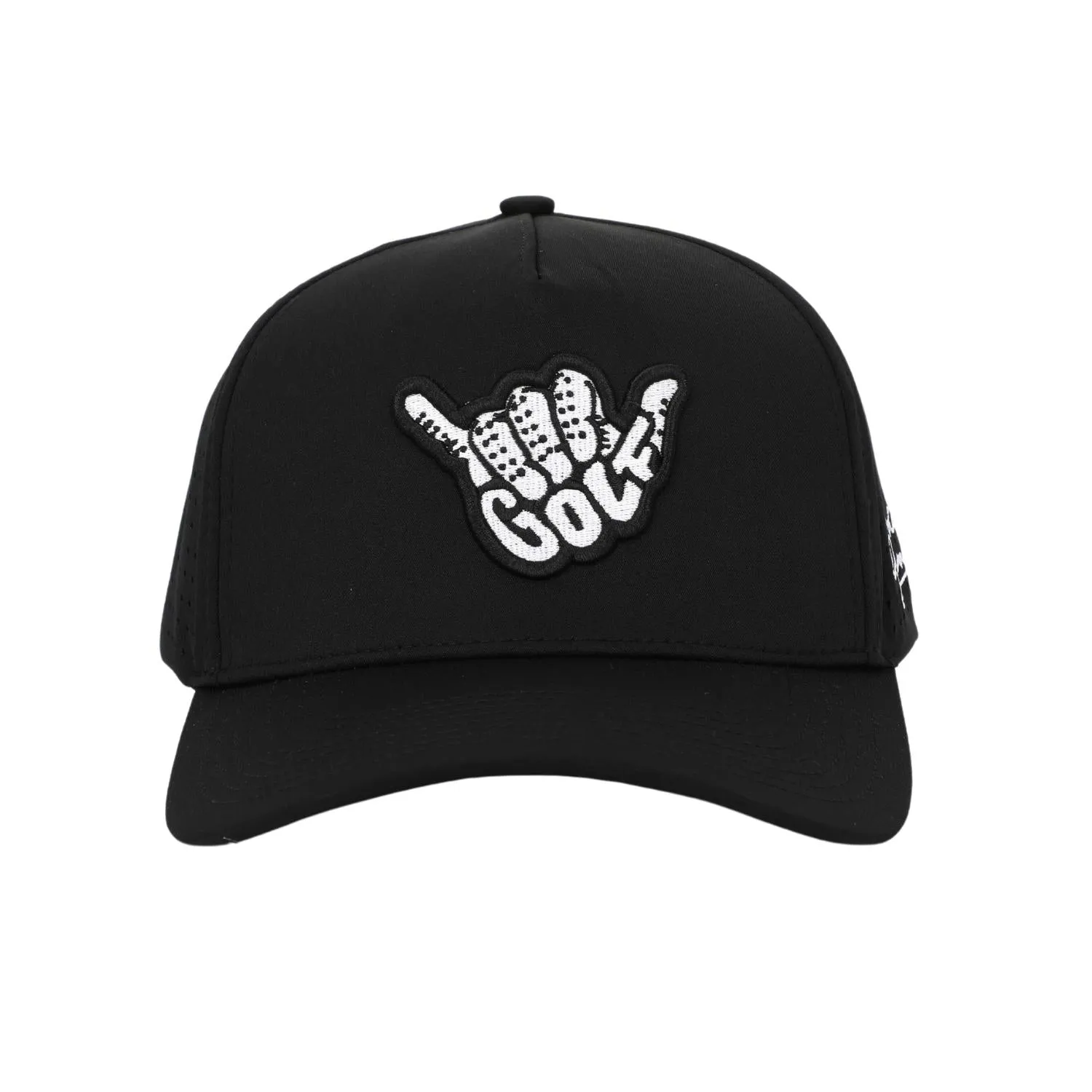 Golf Shaka Hat - Black