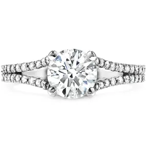 Hearts On Fire Felicity Split Shank Diamond Engagement Ring