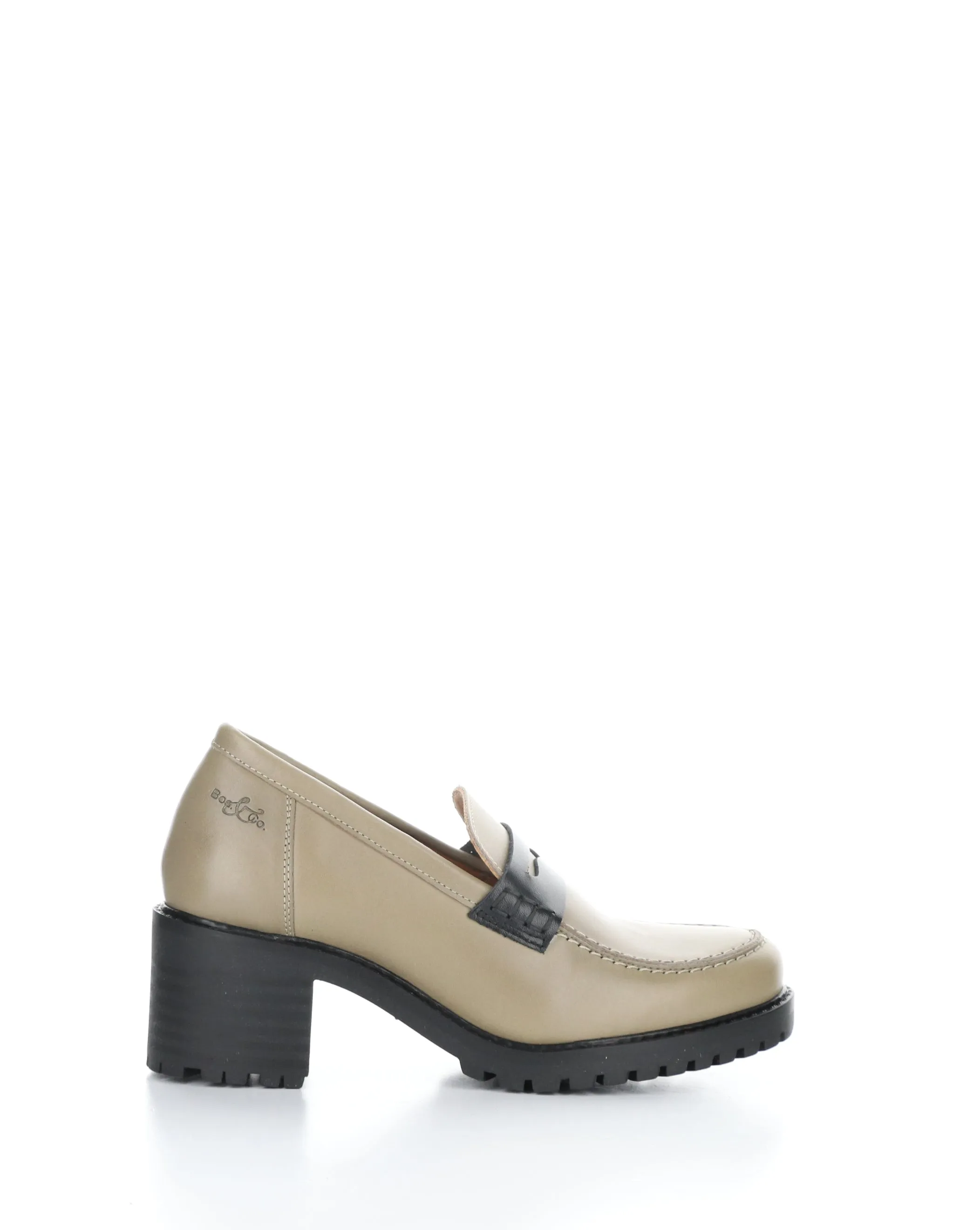 INNA TAUPE Round Toe Shoes