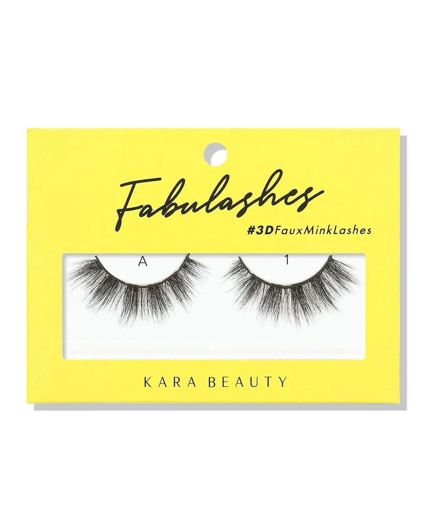 Kara Beauty 3D Faux Mink Eyelashes-A1