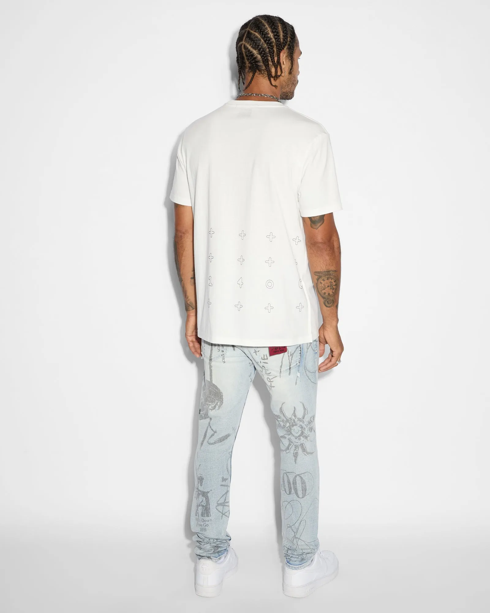 Ksubi X TRIPPIE REDD Hand Kash Tee - Vintage White