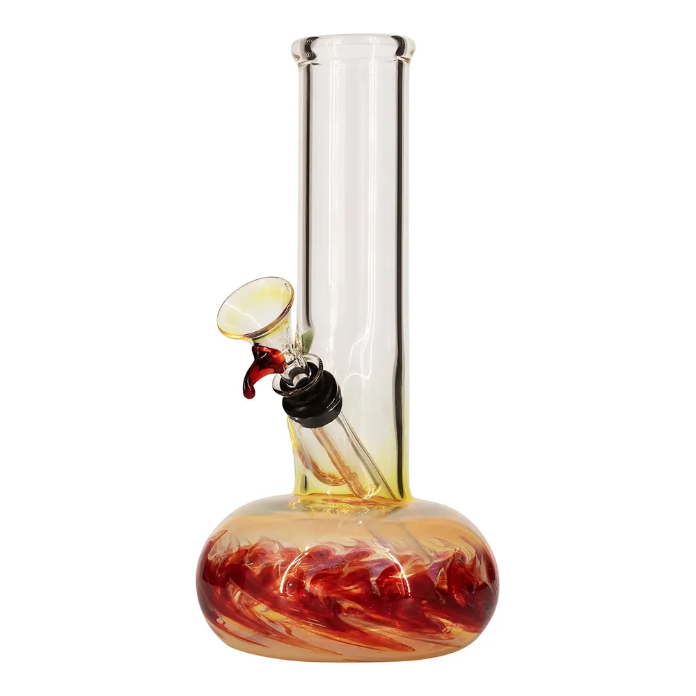 LA Pipes "Smoke Signals" Buoy Fumed Bubble Base Bong