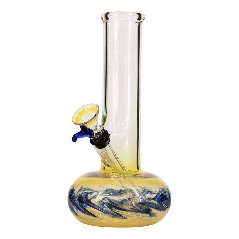 LA Pipes "Smoke Signals" Buoy Fumed Bubble Base Bong