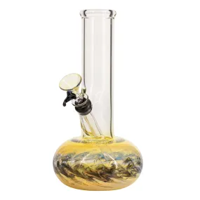 LA Pipes "Smoke Signals" Buoy Fumed Bubble Base Bong