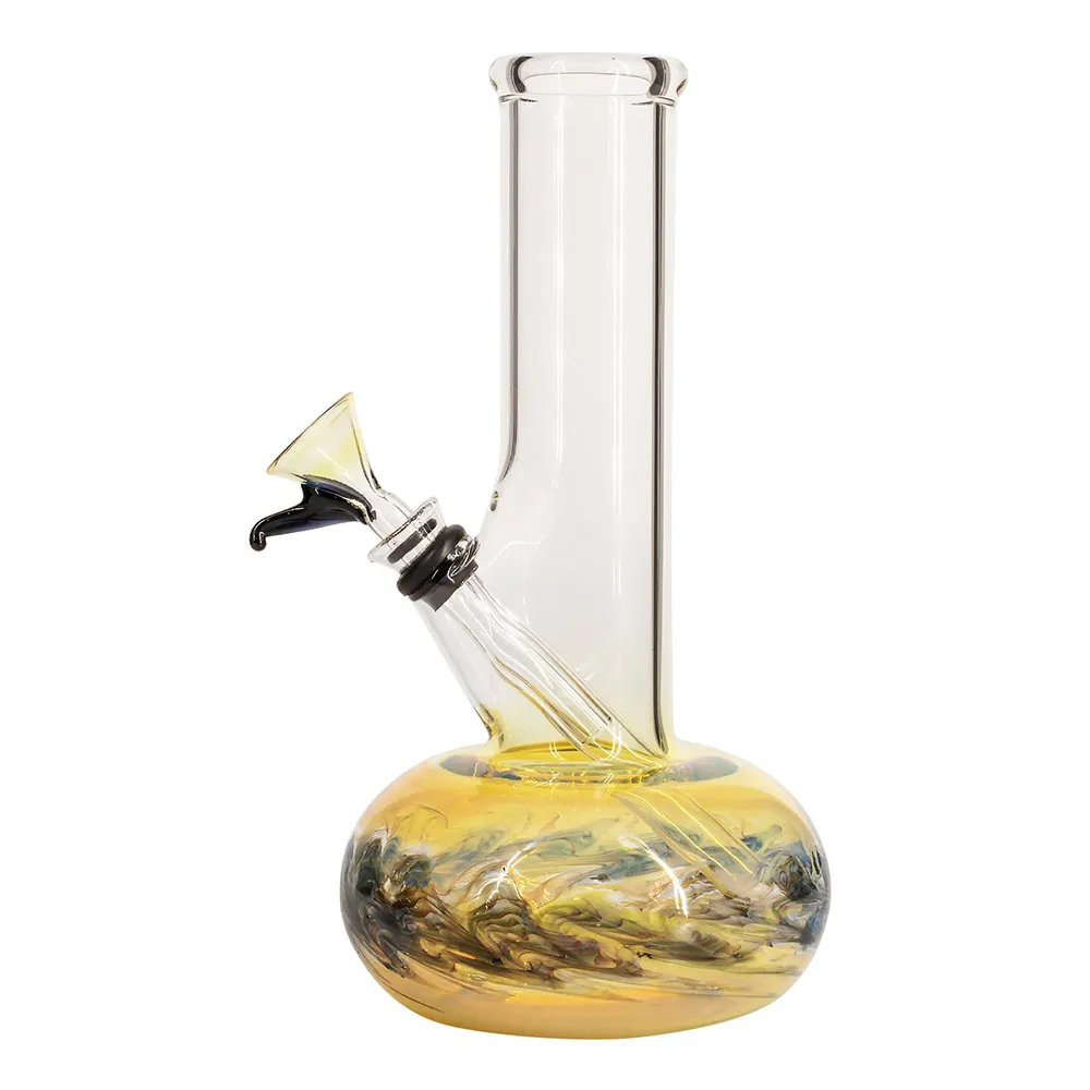 LA Pipes "Smoke Signals" Buoy Fumed Bubble Base Bong