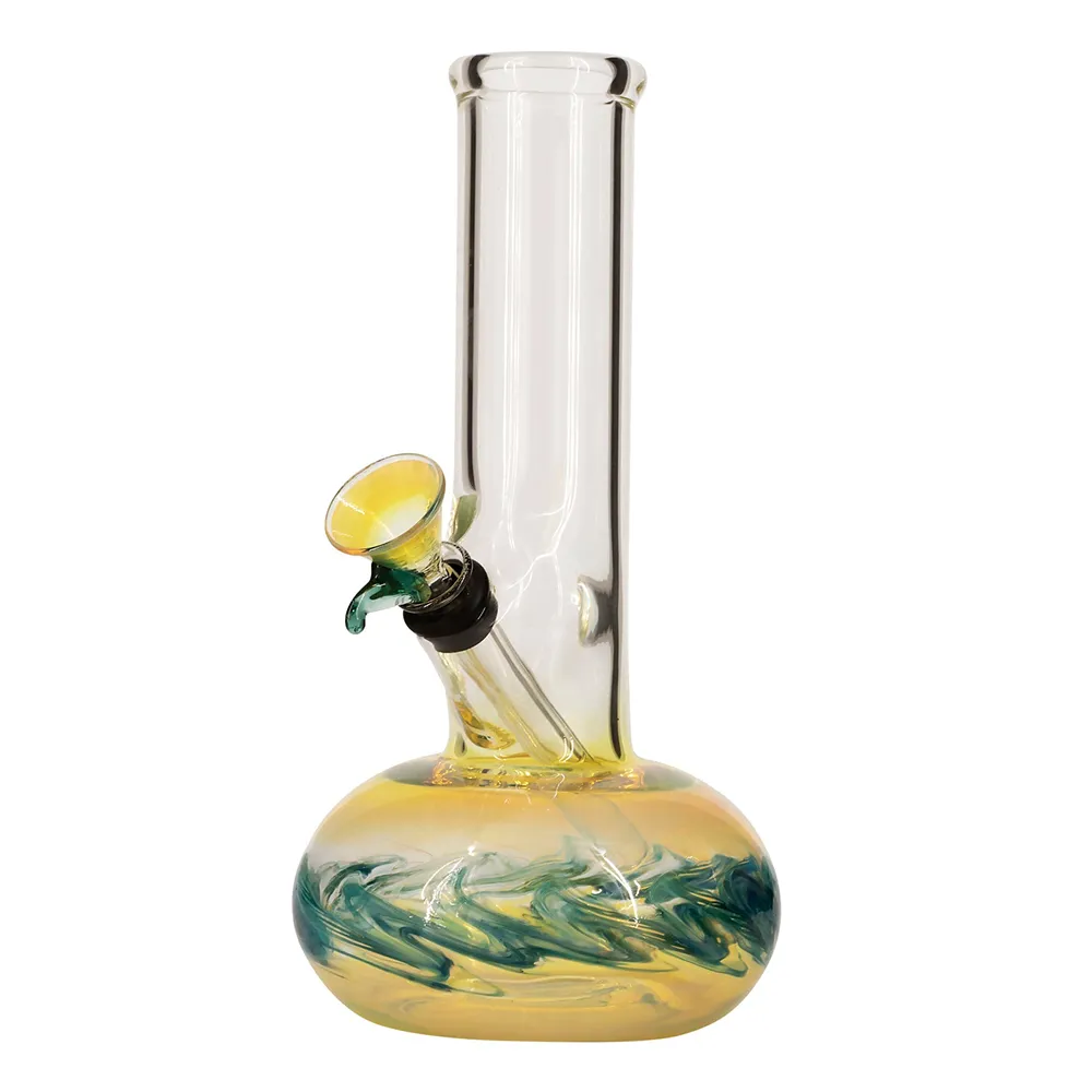 LA Pipes "Smoke Signals" Buoy Fumed Bubble Base Bong