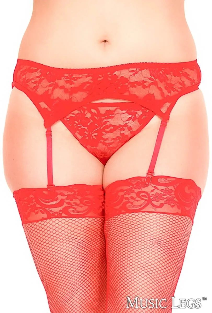 Lace Garterbelt & Panty