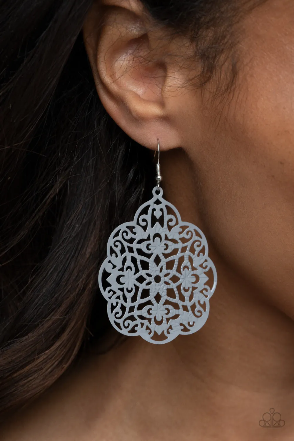 Mediterranean Eden - Silver Earring