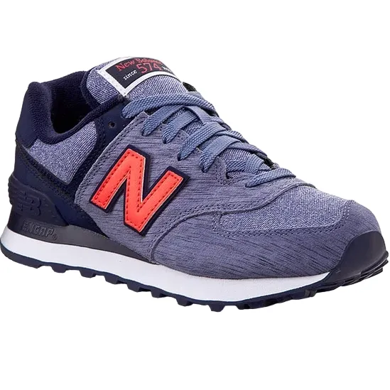 New Balance unisex adult sneakers WL574WTC blue