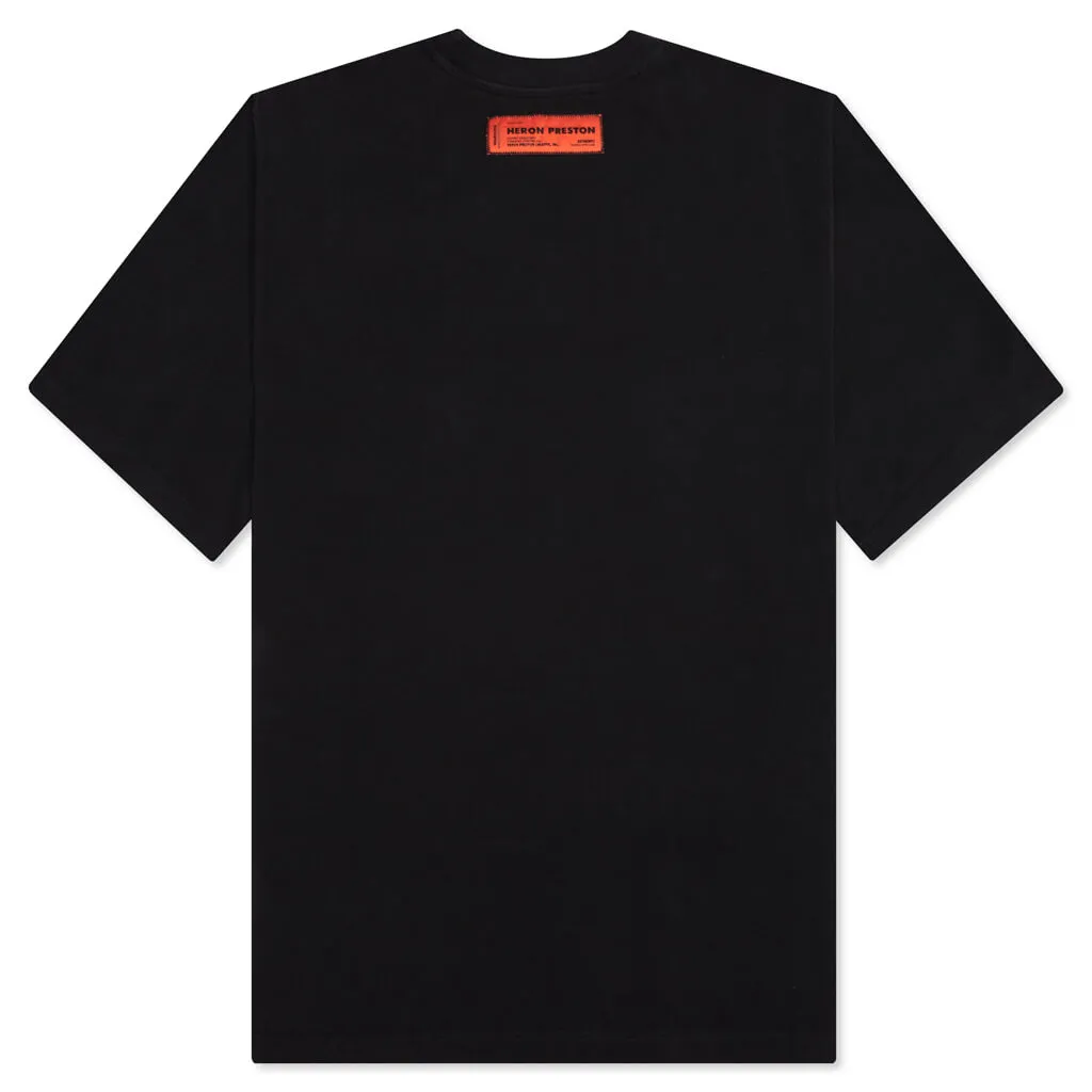 NF CTNMB S/S Tee Chest Logo - Black/White