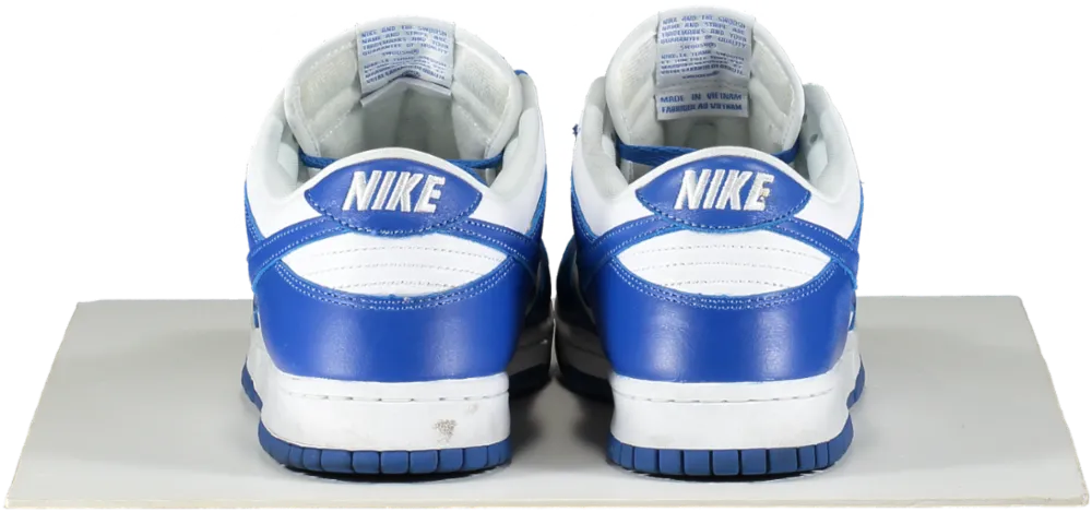 Nike White / Blue Dunk Low Retro "kentucky 2020/2022" UK 9  👞