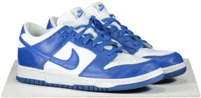 Nike White / Blue Dunk Low Retro "kentucky 2020/2022" UK 9  👞