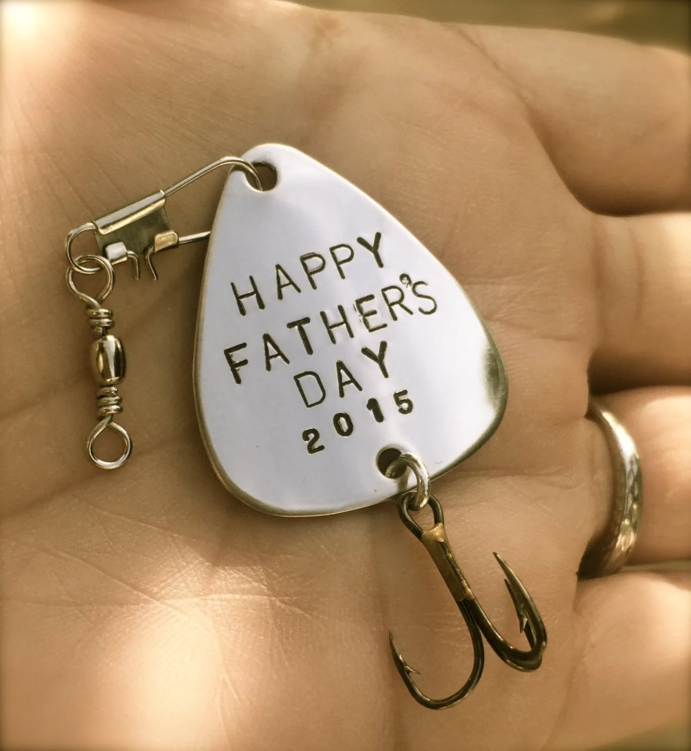 Personalized Fishing Lure, Happy Fathers Day, My Best Catch, I'm hooked on you, Valentines Gift Men, natashaaloha