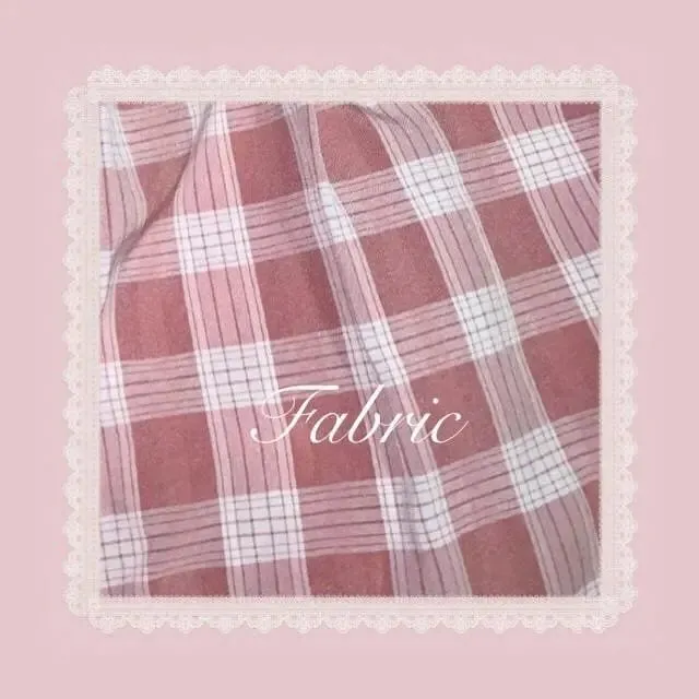 Pink Plaid Kawaii Princess Mini Dress