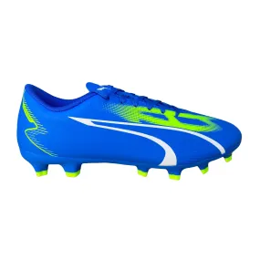 Puma men's football boot Ultra Play FG/AG 107423 03 light blue-white-green