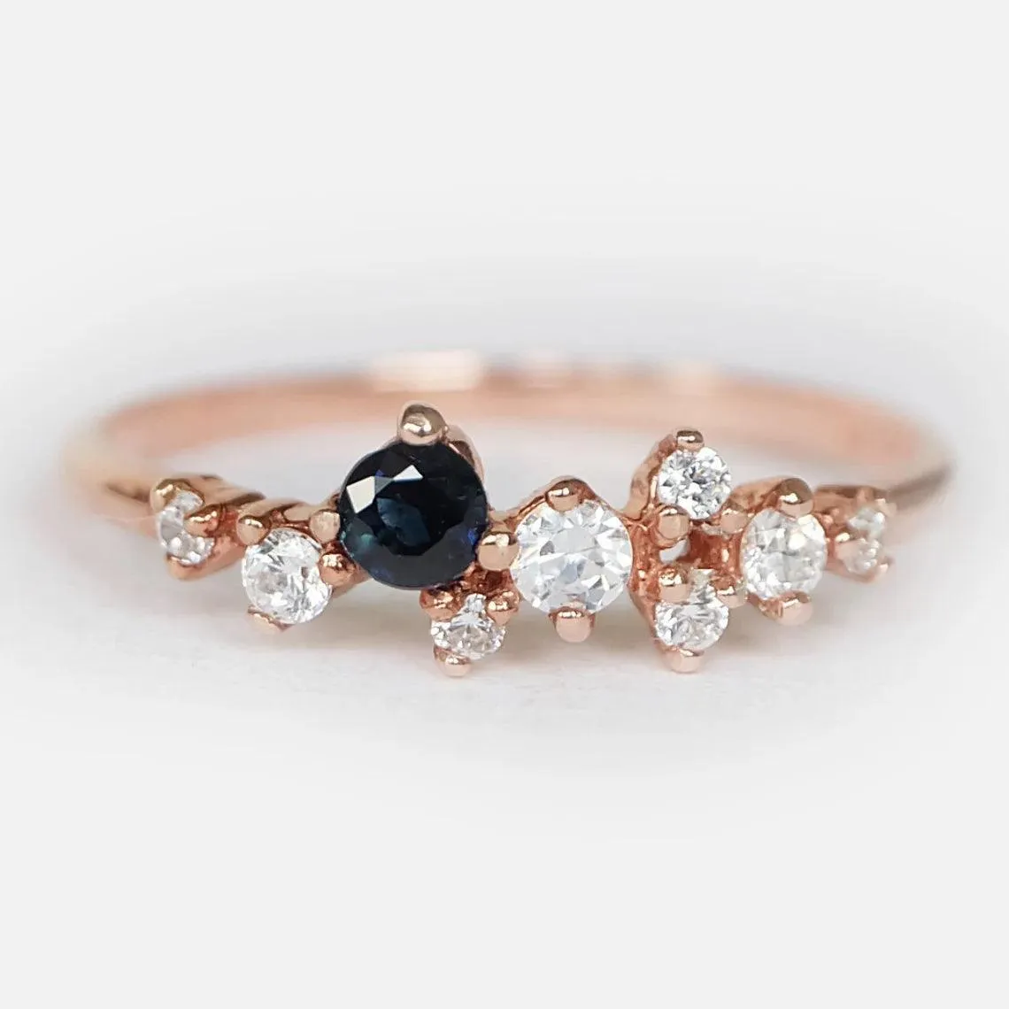 Sapphire Diamond Ring Nomiki