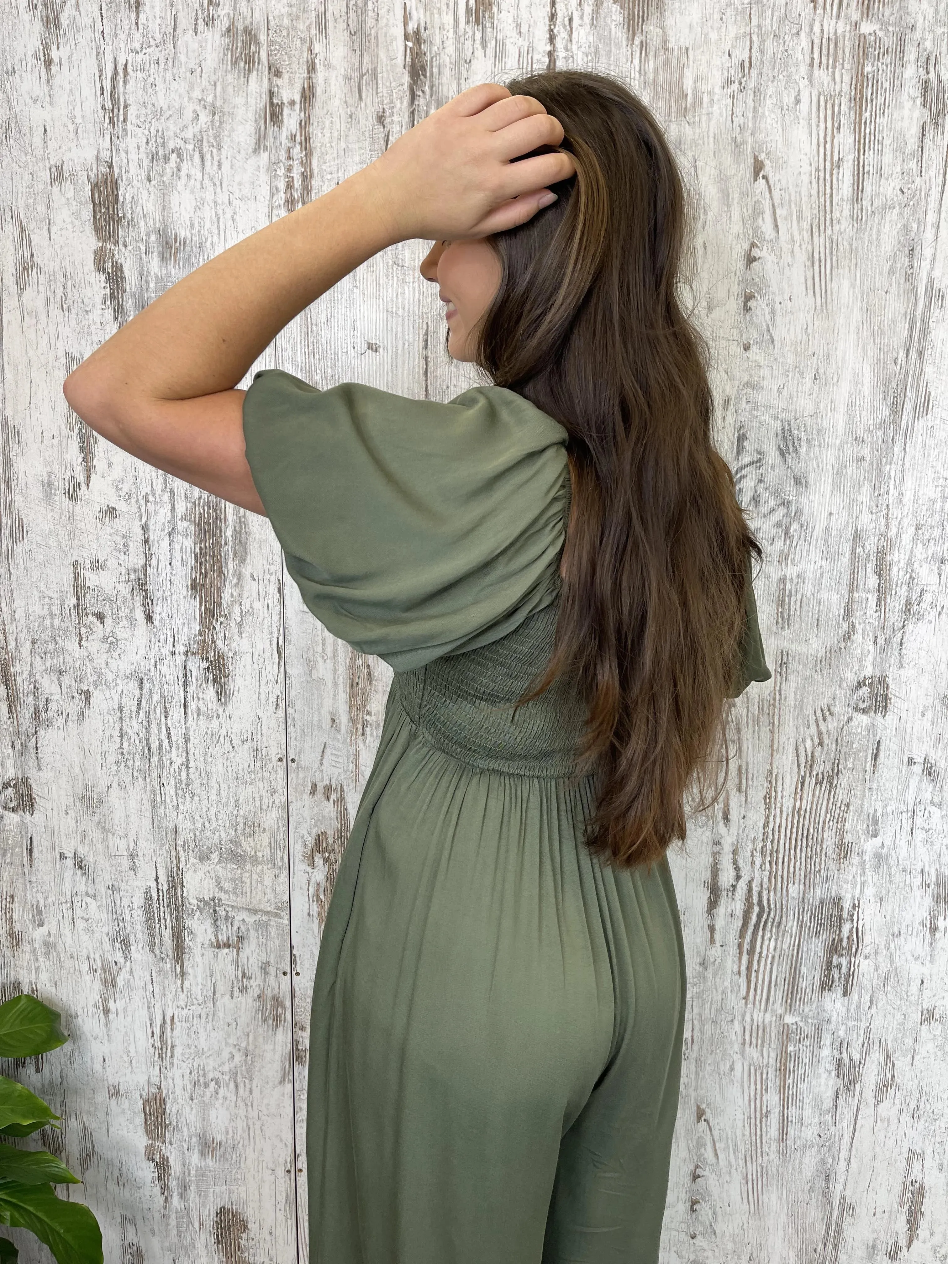 Sienna Jumpsuit - Khaki