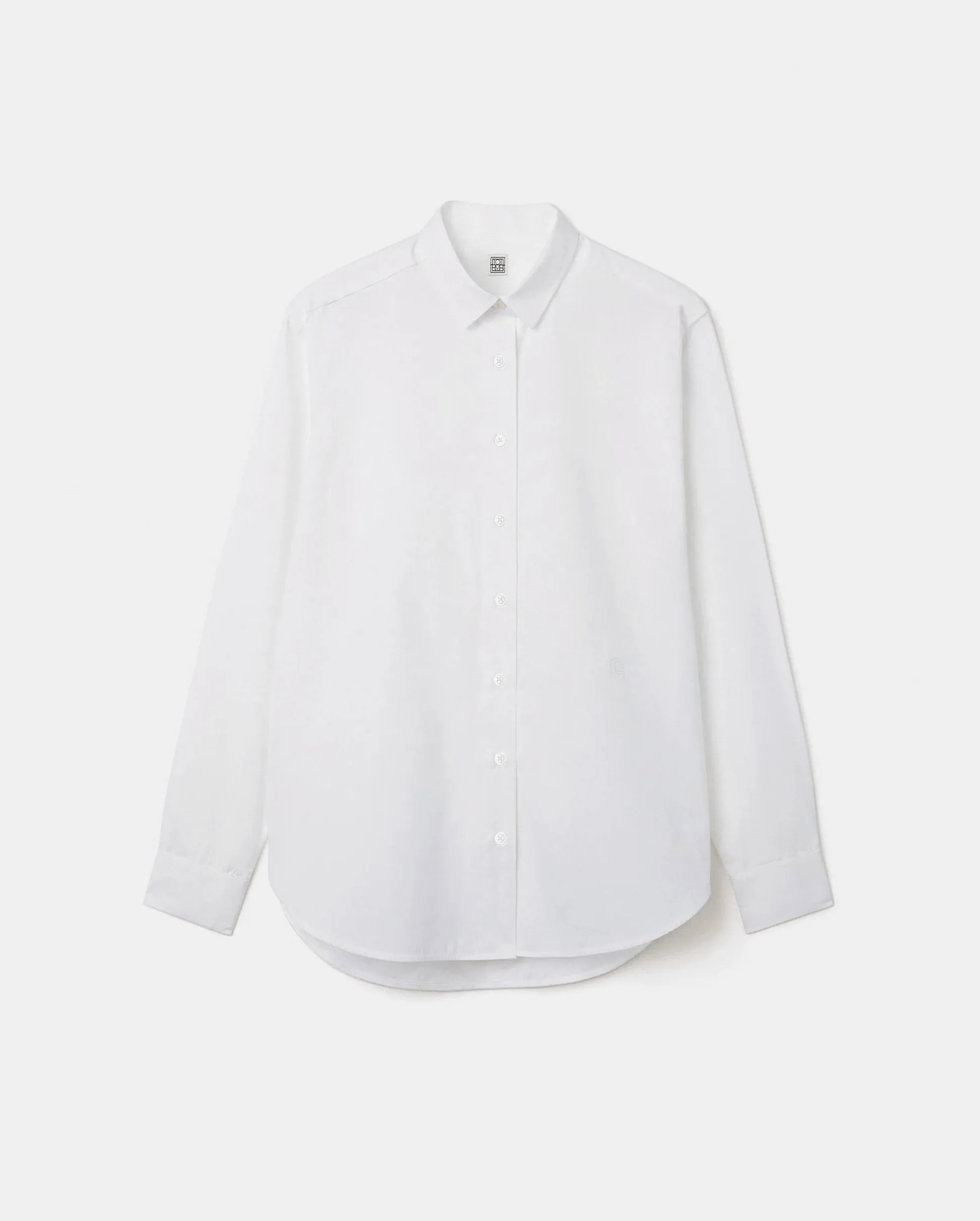 SIGNATURE COTTON SHIRT / WHITE