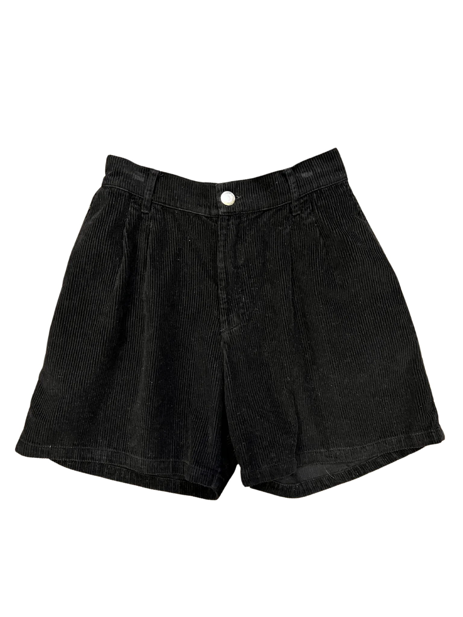 Size S - Big Bud Press Cotton Corduroy Black Shorts