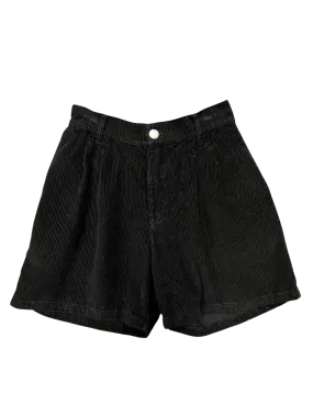 Size S - Big Bud Press Cotton Corduroy Black Shorts