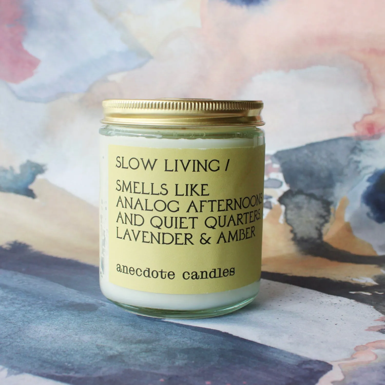 Slow Living Candle