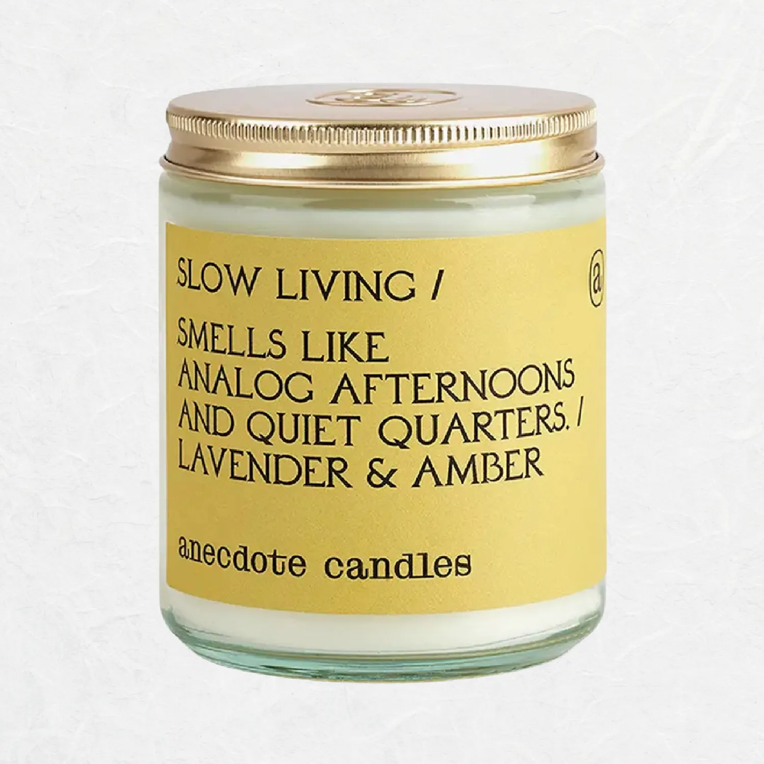 Slow Living Candle