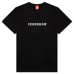 Snowfall S/S Tee - Black