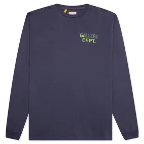 Souvenir L/S Tee - Navy