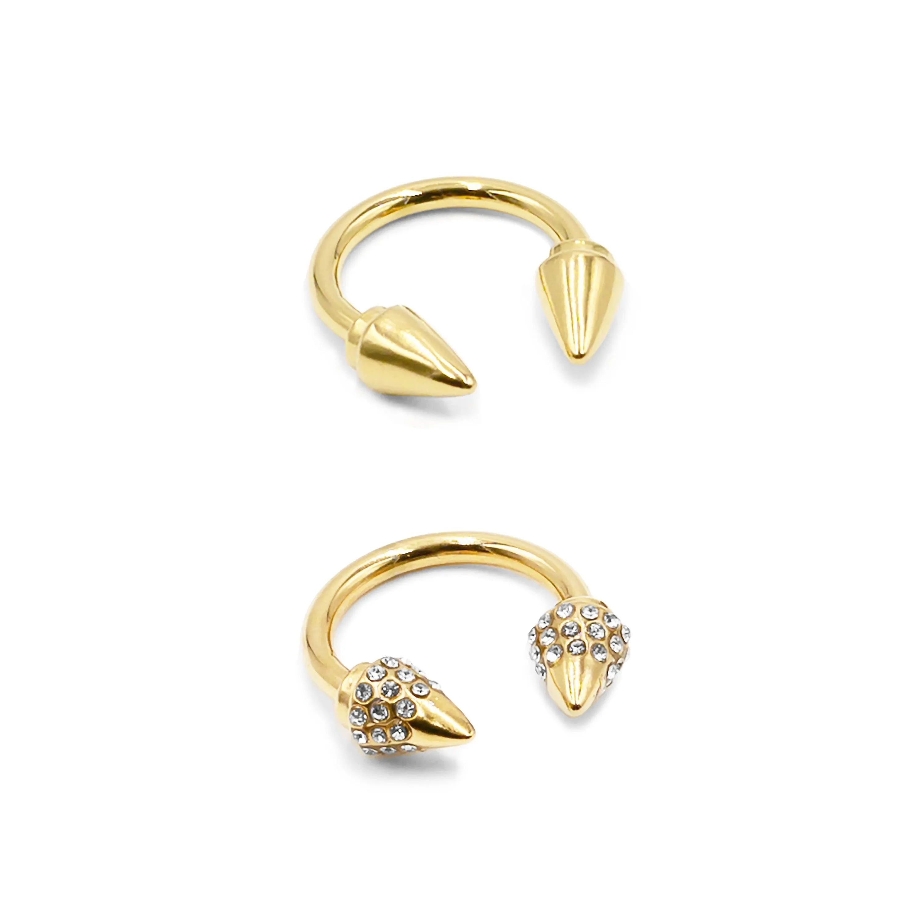 Spike Collection - Gold Ring Set