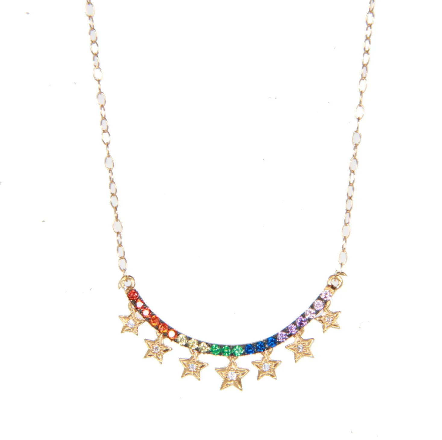 Starry Rainbow Necklace