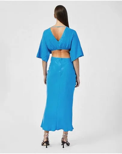 Suboo Hannah Rouched Cross Over Midi Dress