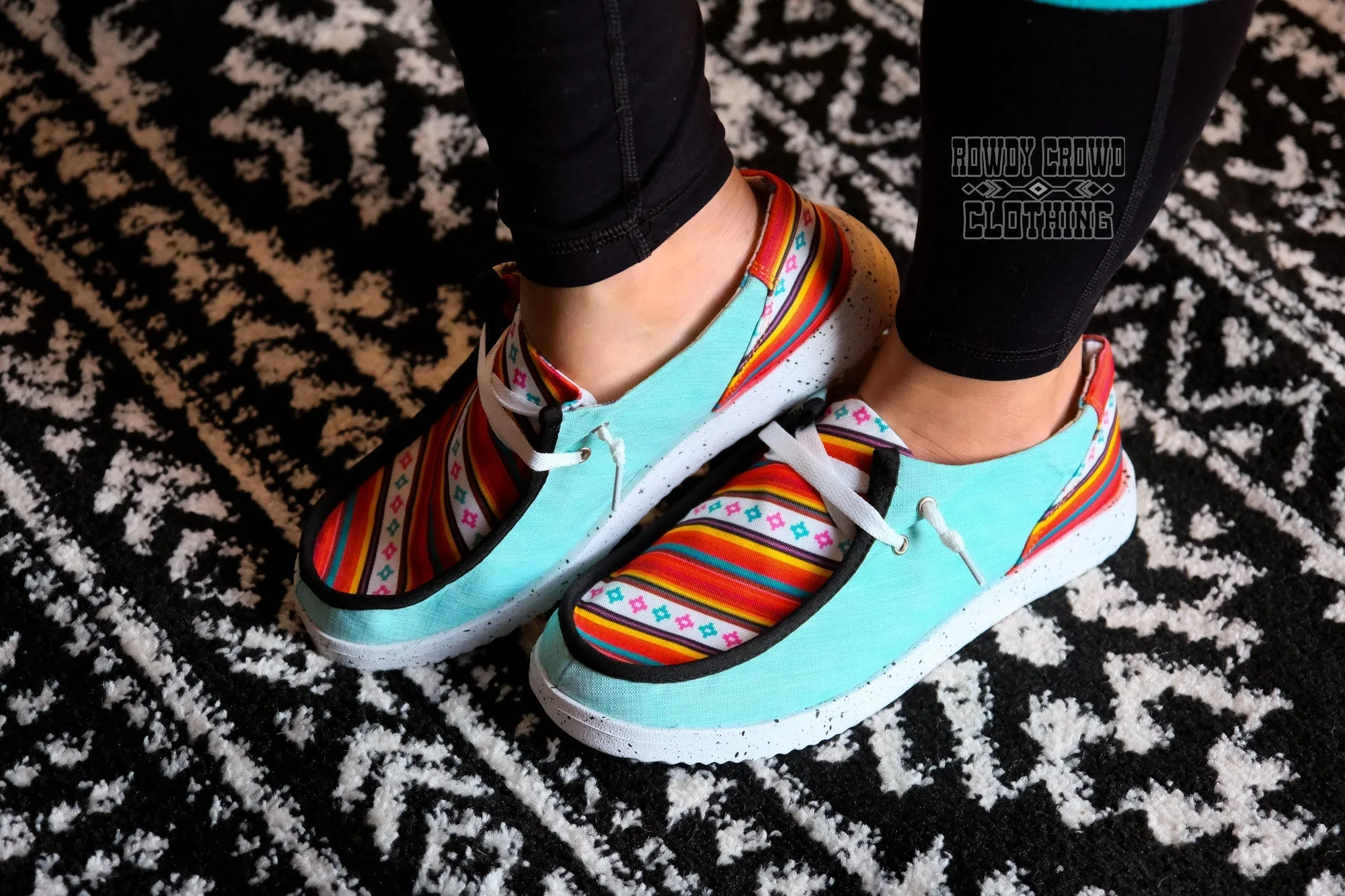 Sunset Serape Shoes