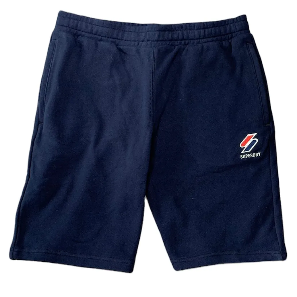 Superdry Sportstyle Applique Shorts (Navy) - M7110238A