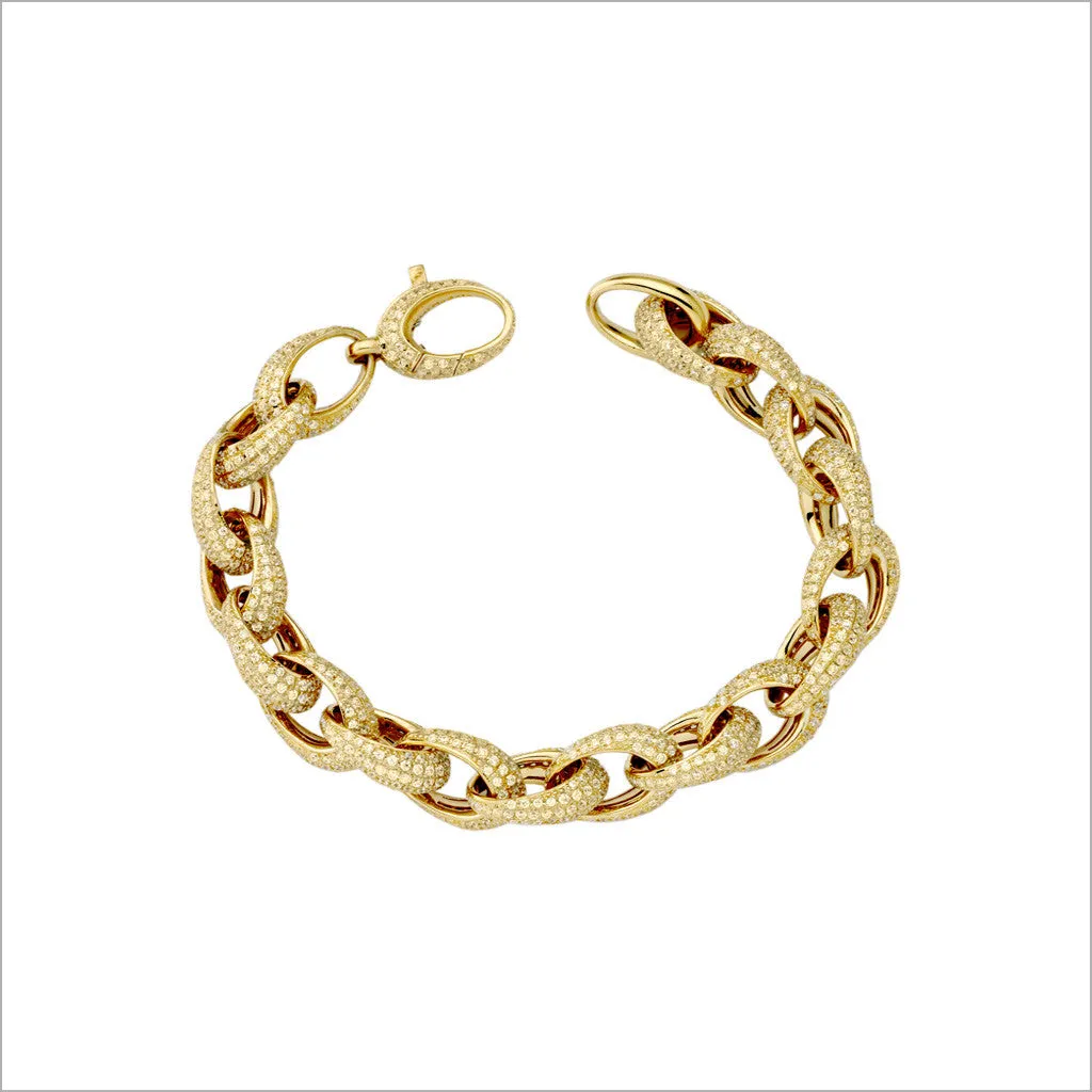 Tempia 18K Gold & Diamond Bracelet