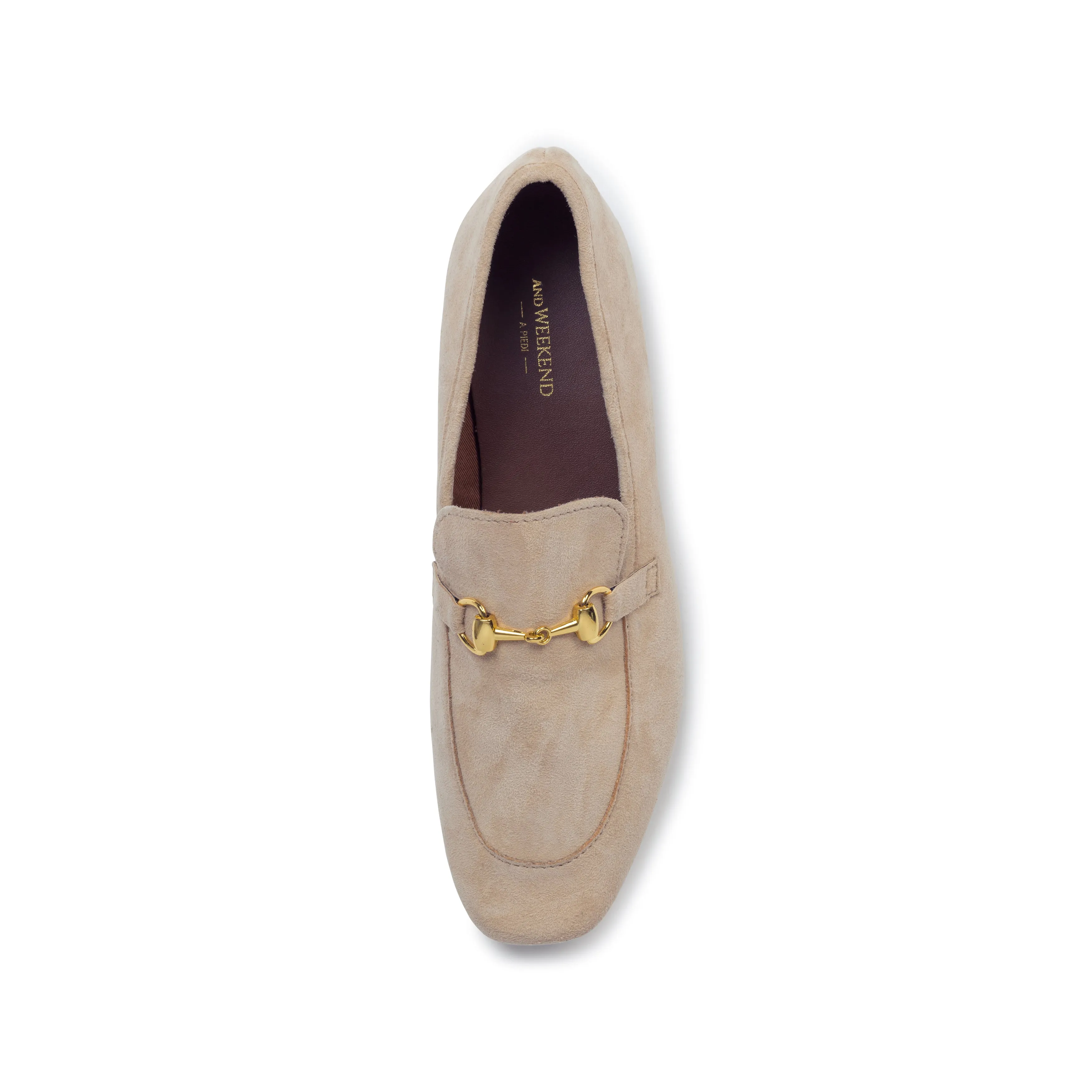 The Saturday Brunch Loafer | Beige Suede