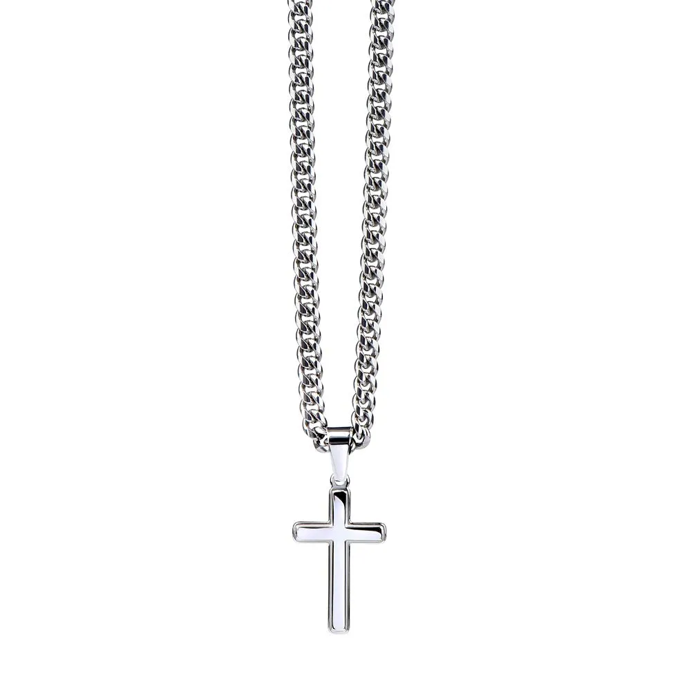 To My Husband Artisan Cross Necklace from Wife, When We Get to the End of Our Lives