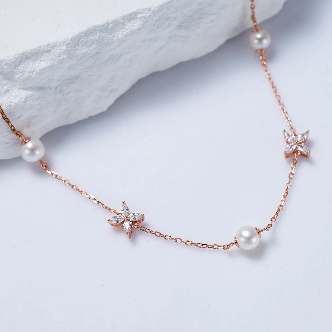 Top Grade Freshwater Pearl Necklace WN00562 | EVERLEAF