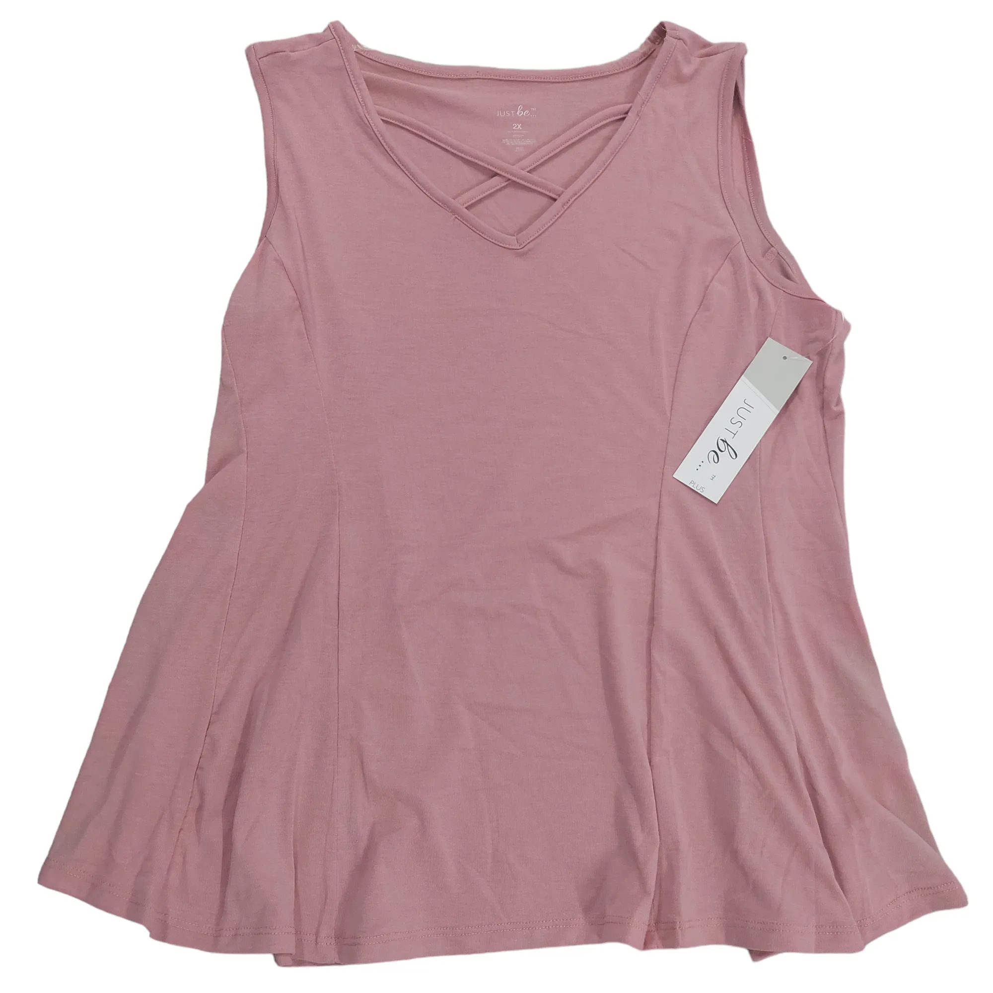 Top Sleeveless By Just Be  Size: 2x