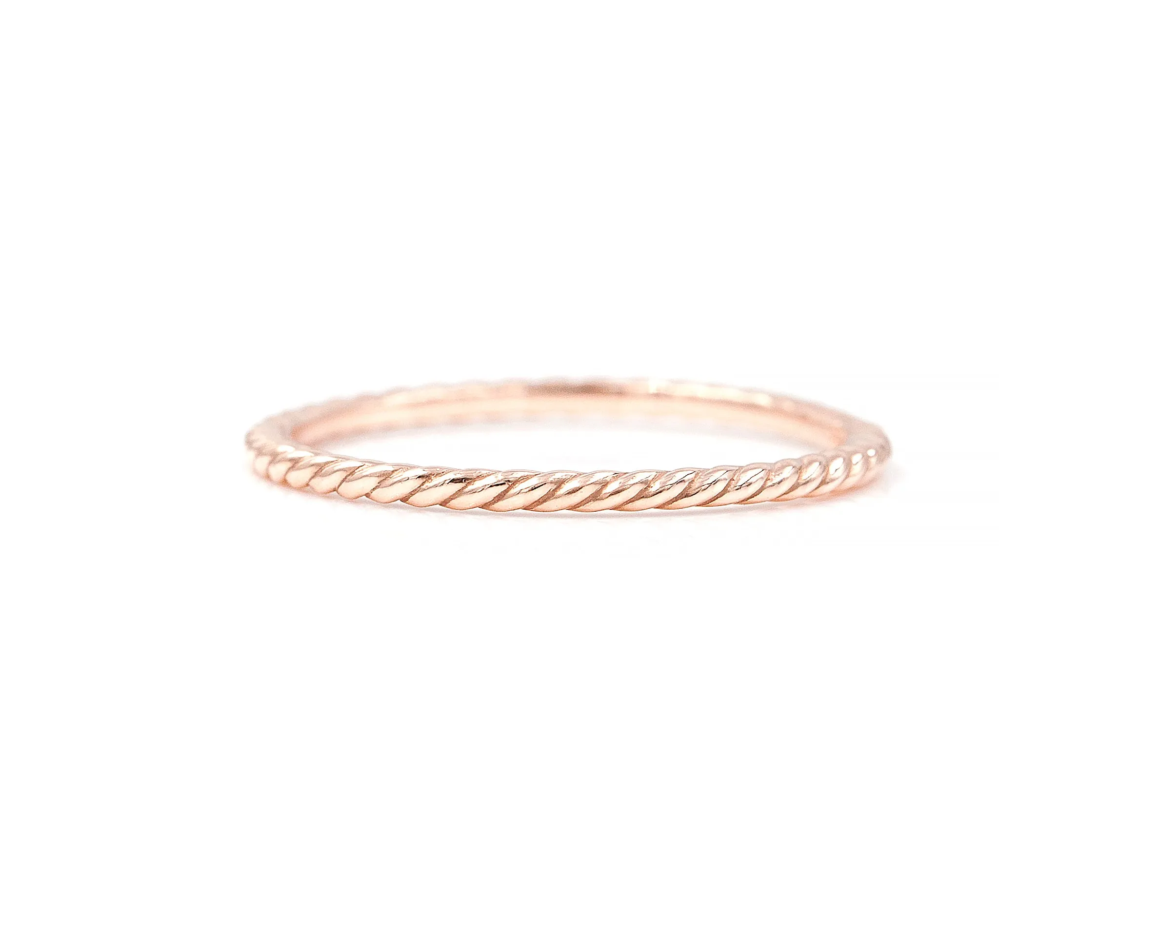 Twist Stacking Ring (Ready to Ship)