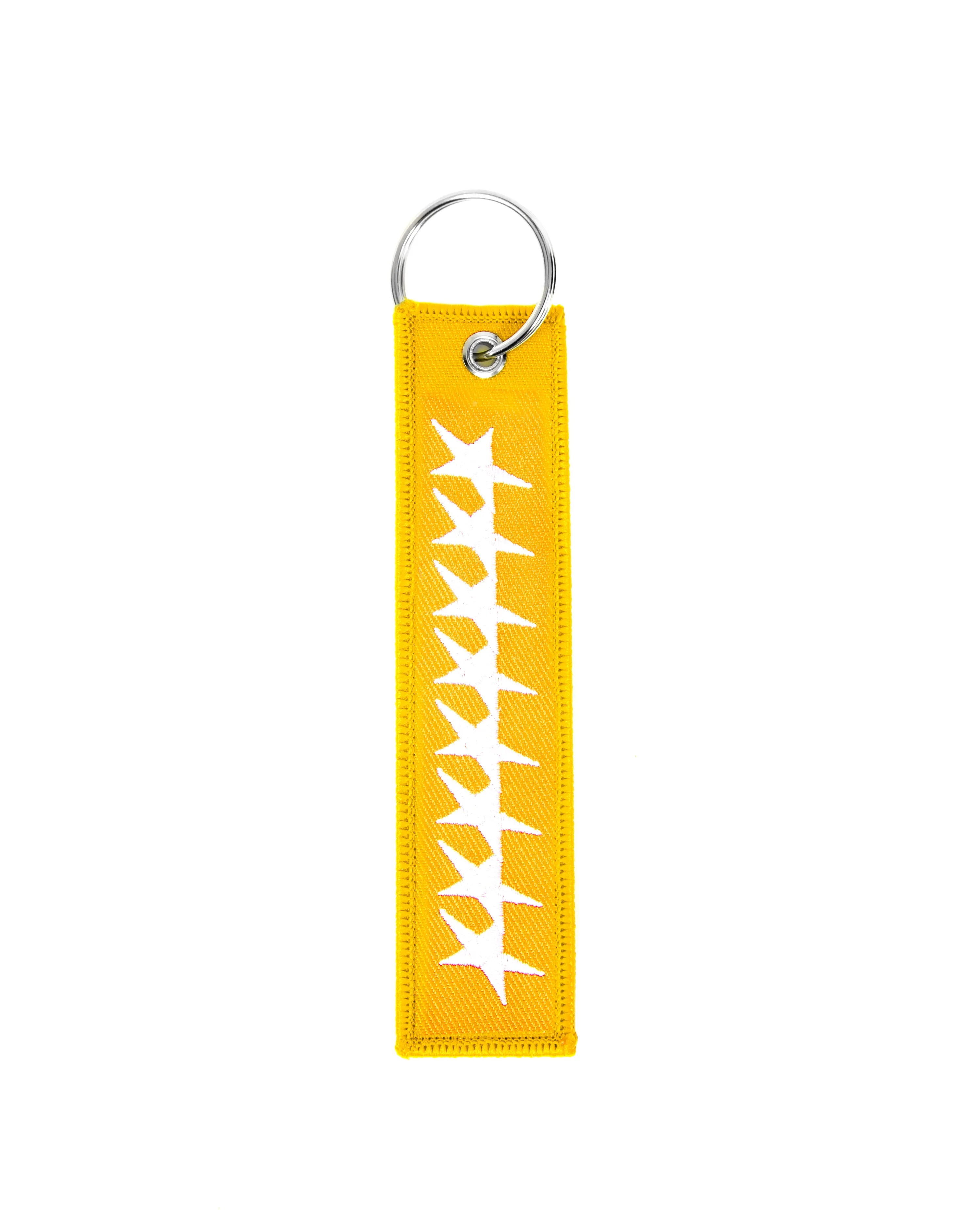 V8 Yellow Keychain