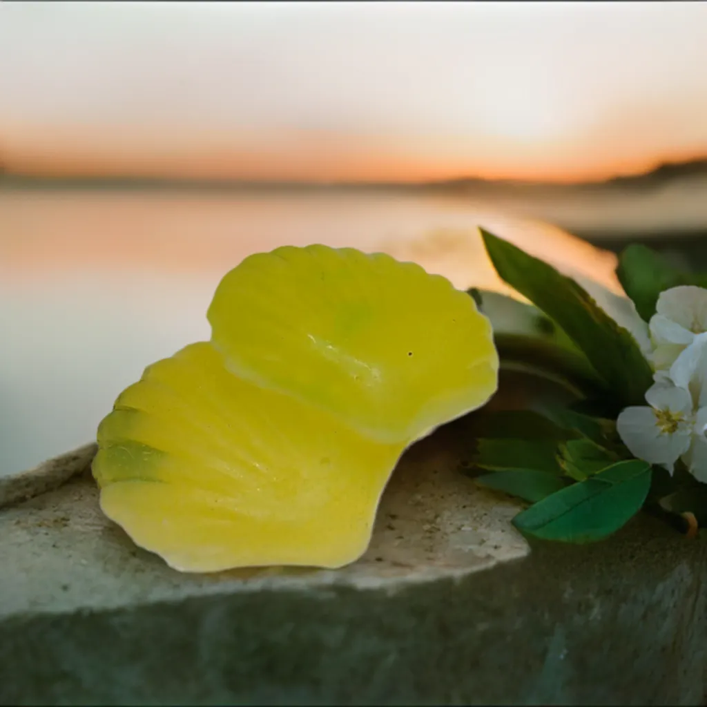 Yellow Jasmine Glycerin Shell Soap