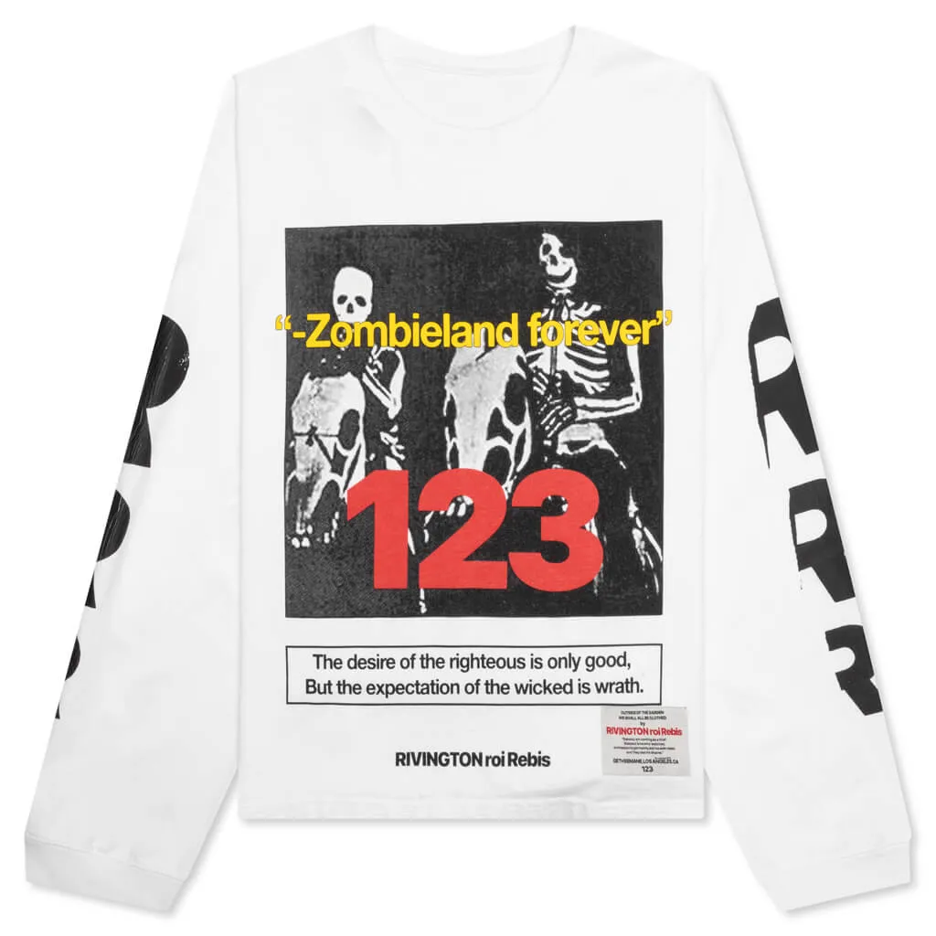 Zombieland L/S Tee - White